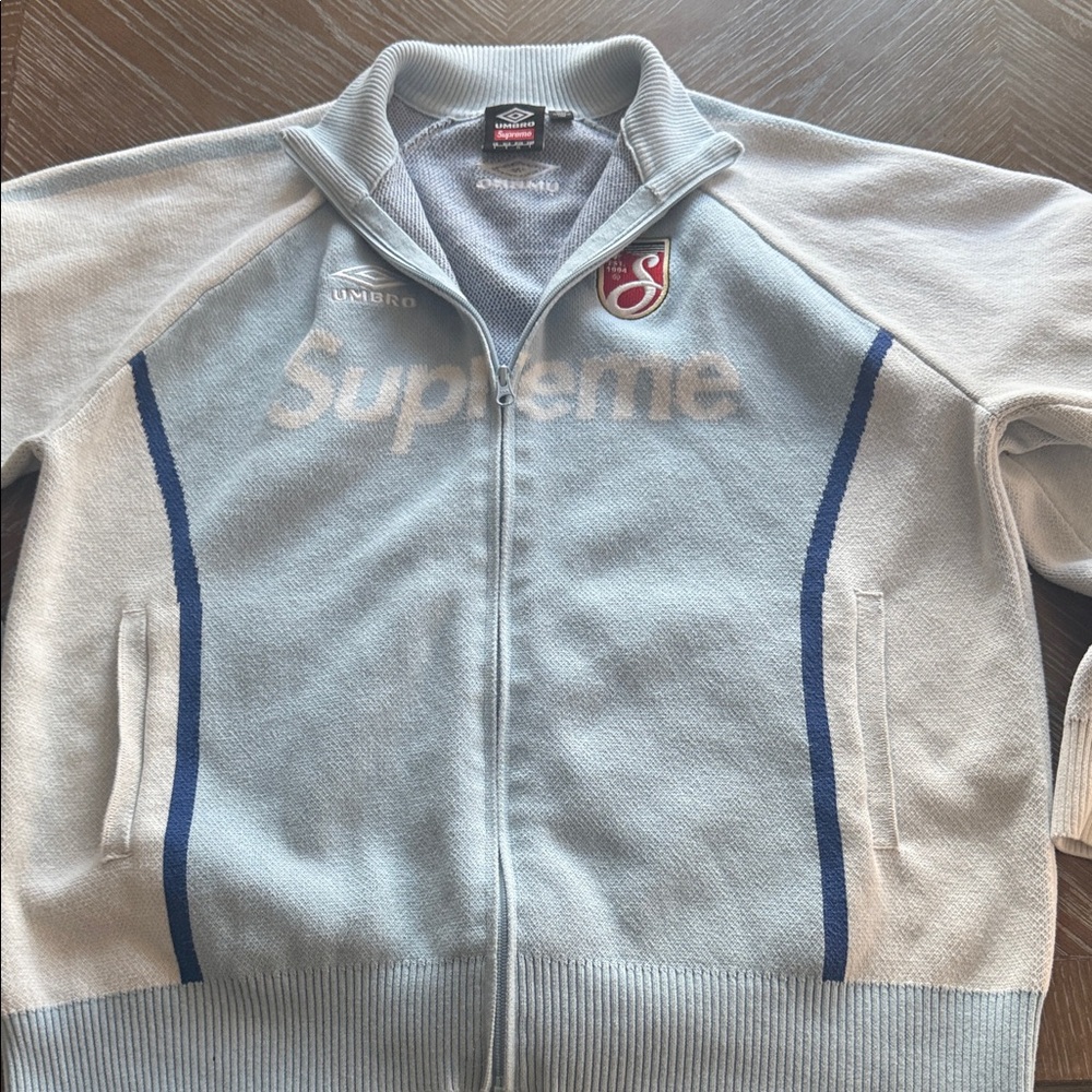 Light Blue Men's supreme Sweater